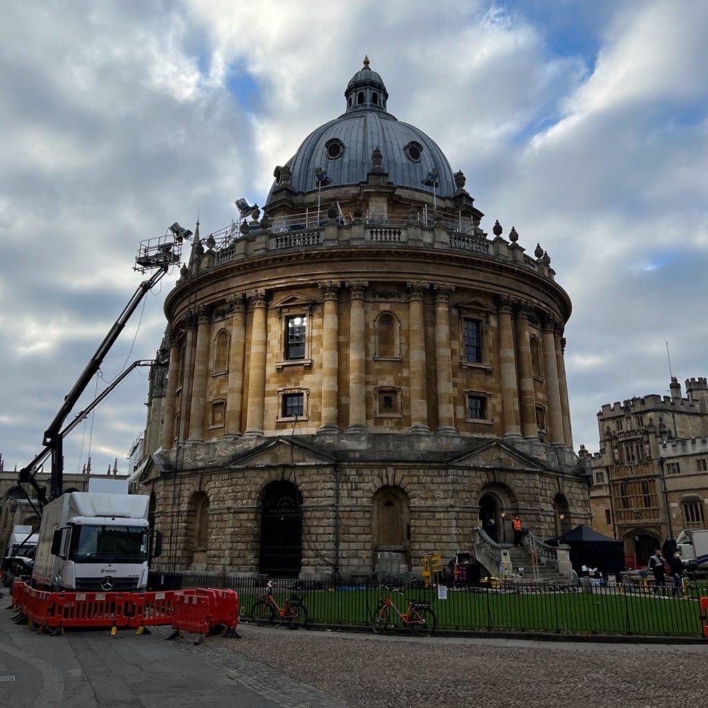Walking around Oxford