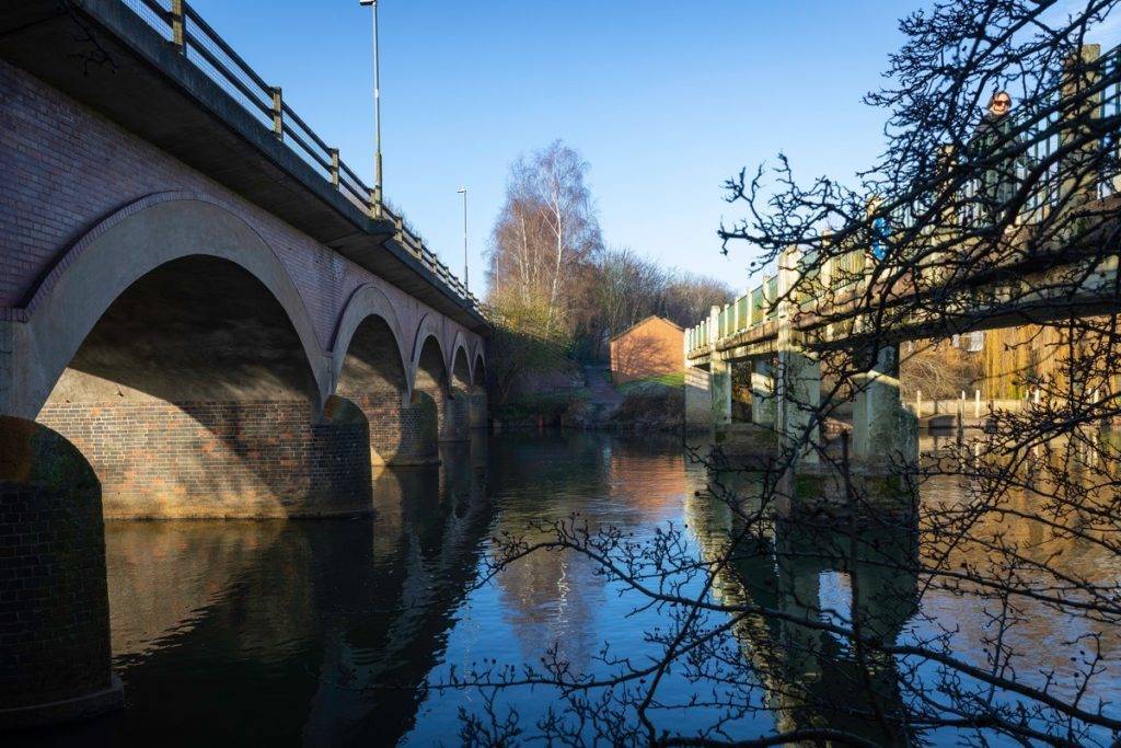 Bridges over the River Avon, Stratford upon Avon.