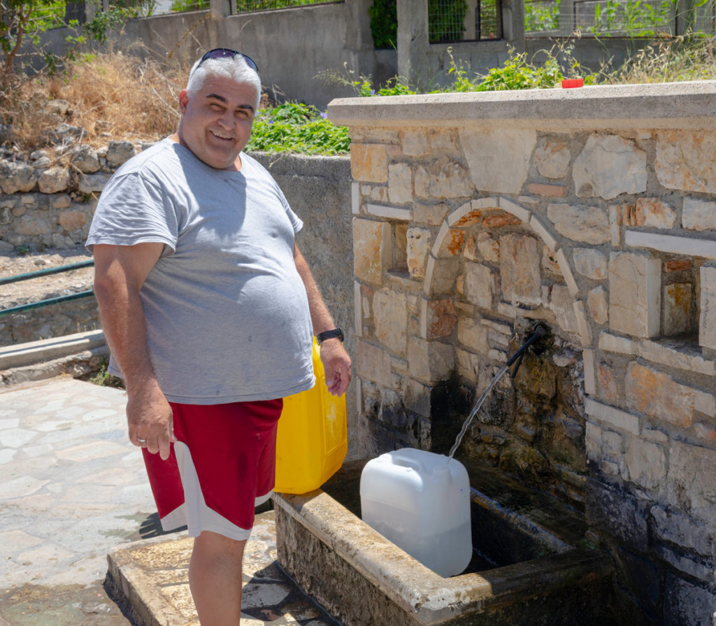 The water fountains at Pyli, Kos Island