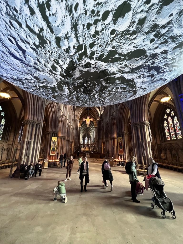 Museum of the Moon, Lichfield Cathedral, October 2022