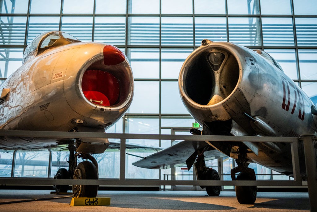 Battle of the Jets, Museum of Flight, Nov 2022