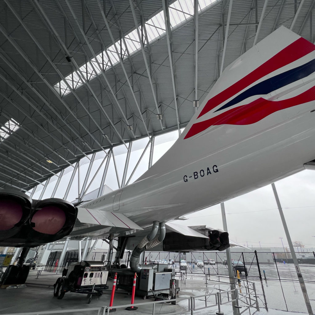 Concorde, Museum of Flight, Nov 2022