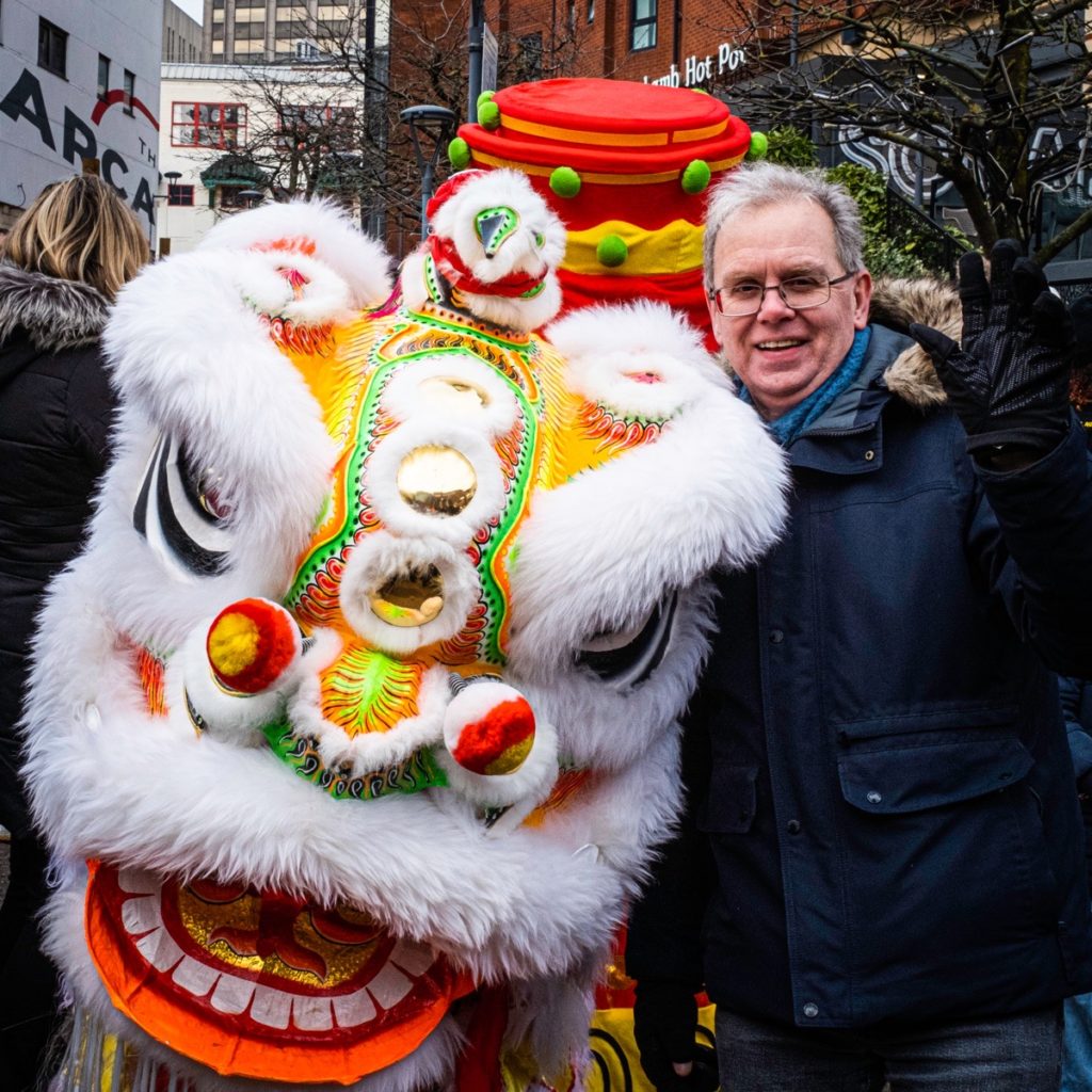 Chinese New Year, Chinatown, Birmingham, January 2023
