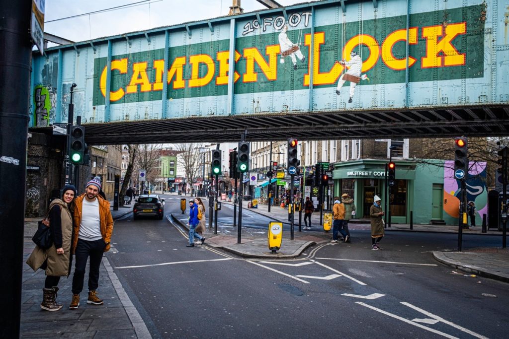 Regent Canal to Camden Market, January 2023