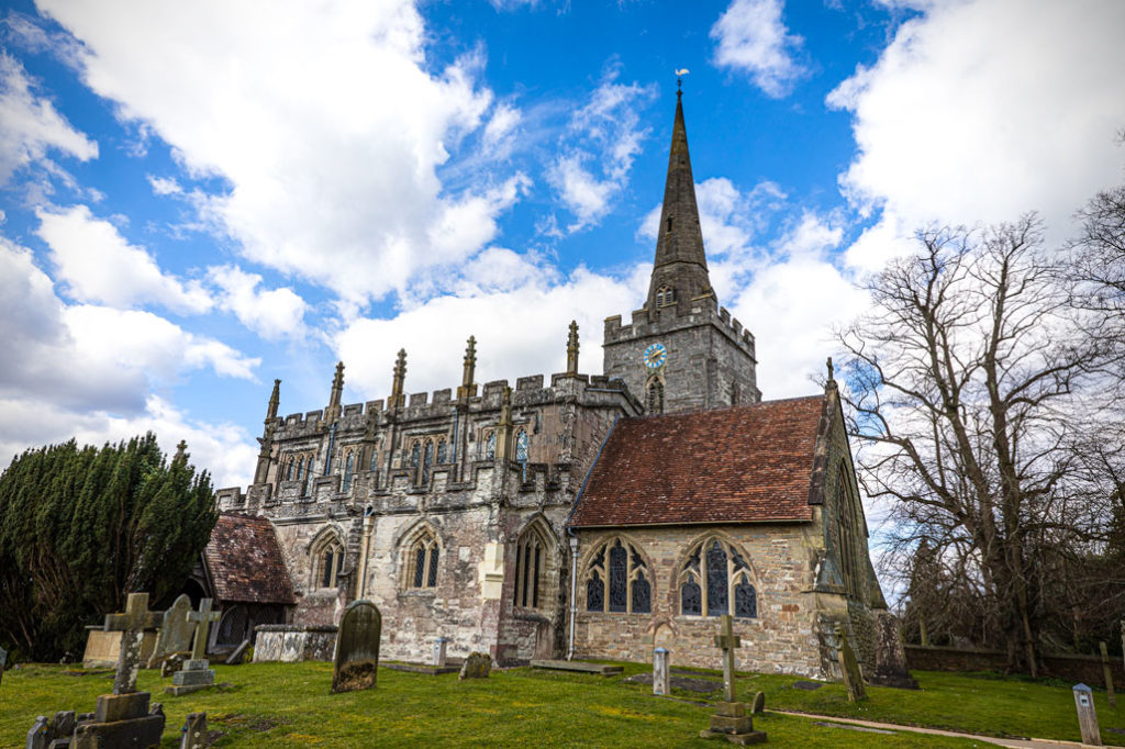 St Mary the Virgin at Lapworth, March 2023
